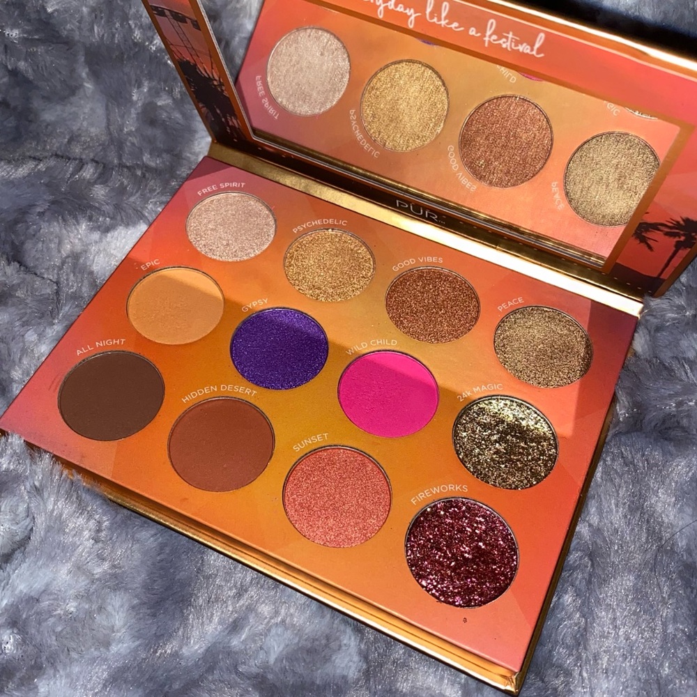 Pur Festival Palette - Lightly Swatched